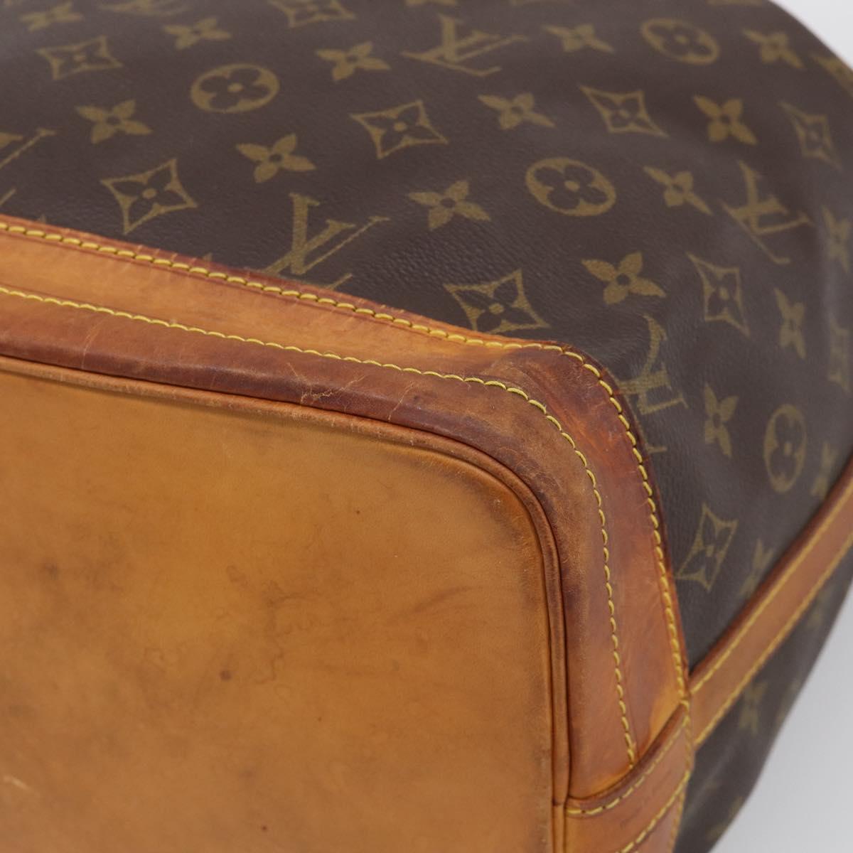 LOUIS VUITTON Monogram Noe Shoulder Bag M42224 LV Auth RV002