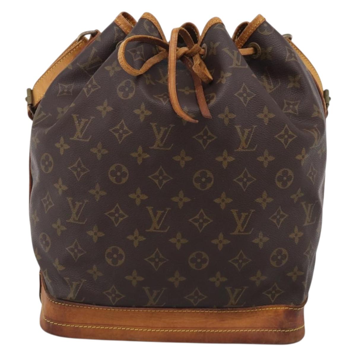 LOUIS VUITTON Monogram Noe Shoulder Bag M42224 LV Auth RV002