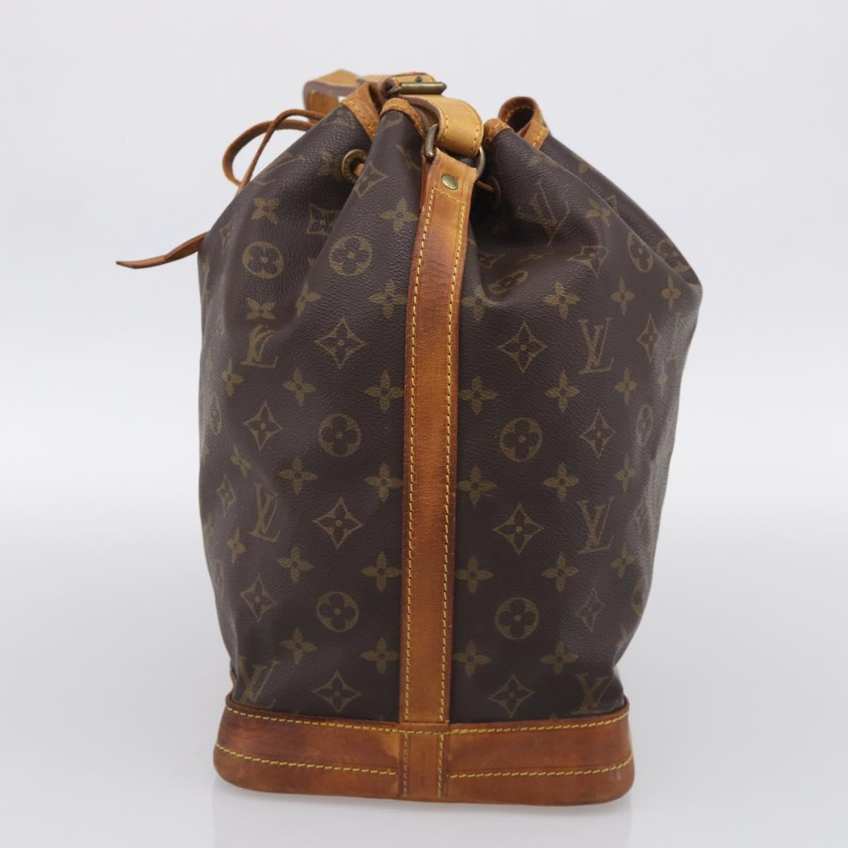 LOUIS VUITTON Monogram Noe Shoulder Bag M42224 LV Auth RV002