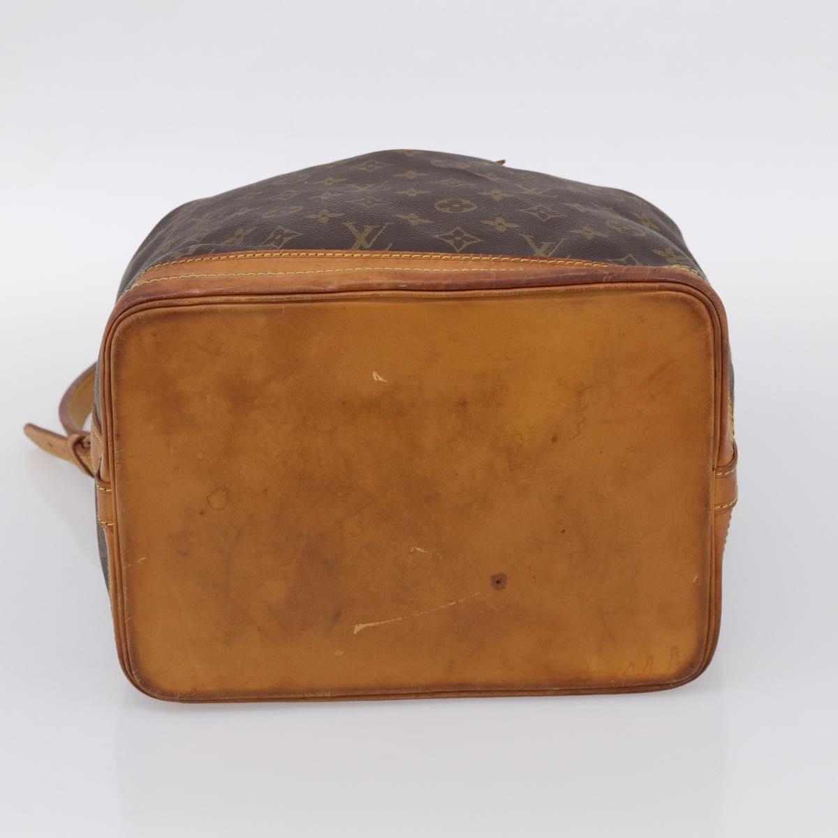 LOUIS VUITTON Monogram Noe Shoulder Bag M42224 LV Auth RV002