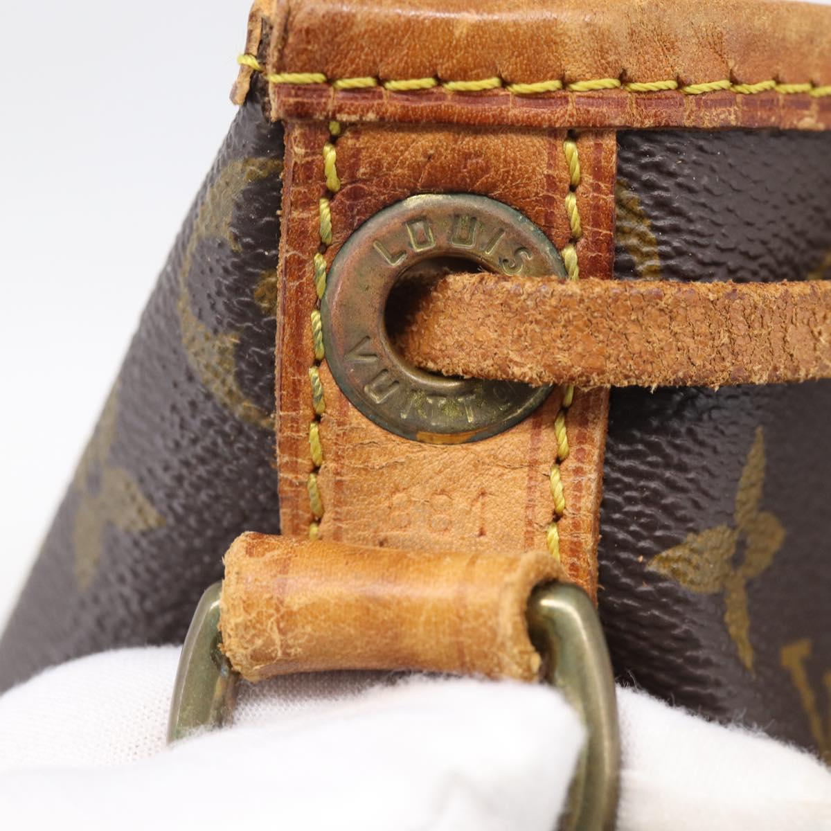 LOUIS VUITTON Monogram Noe Shoulder Bag M42224 LV Auth RV004
