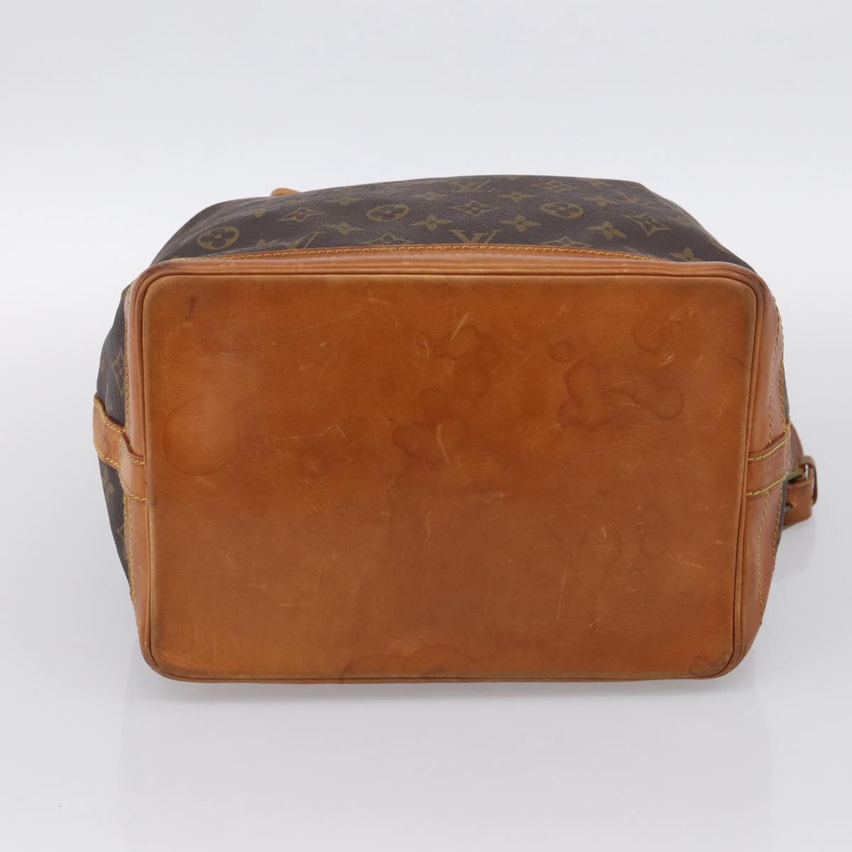 LOUIS VUITTON Monogram Noe Shoulder Bag M42224 LV Auth RV004