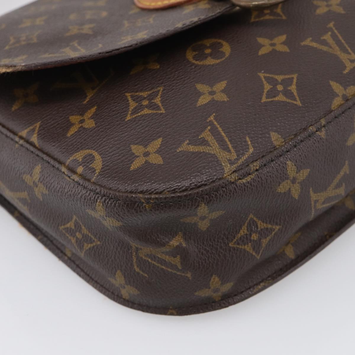 LOUIS VUITTON Monogram Saint Cloud GM Shoulder Bag M51242 LV Auth RV009