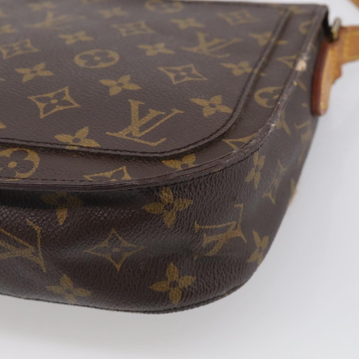 LOUIS VUITTON Monogram Saint Cloud GM Shoulder Bag M51242 LV Auth RV009