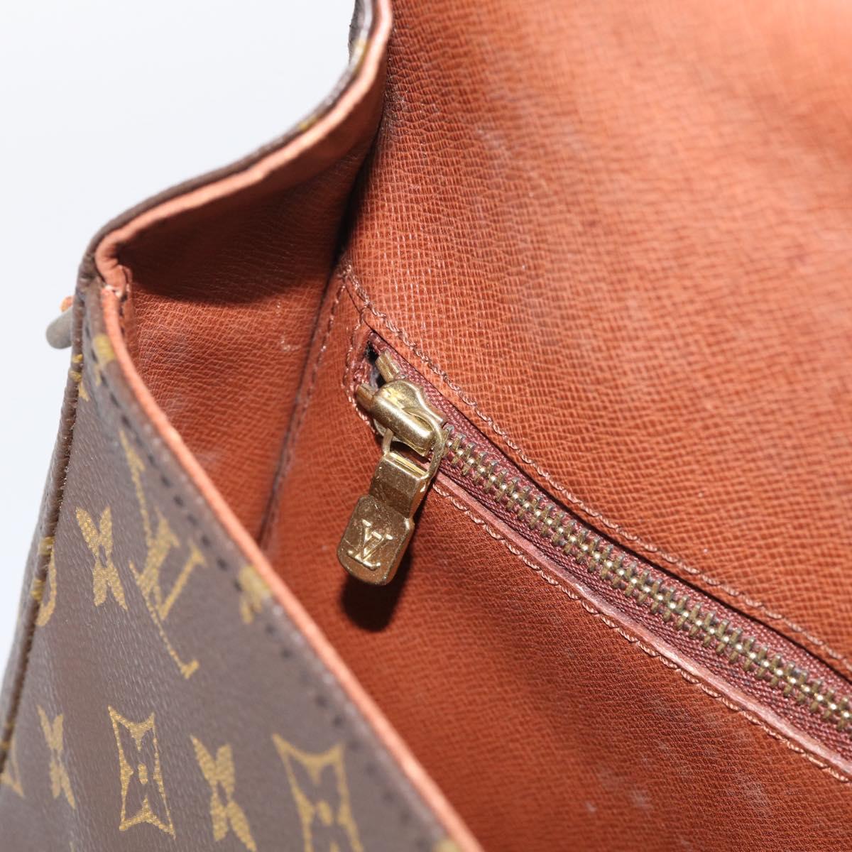 LOUIS VUITTON Monogram Saint Cloud GM Shoulder Bag M51242 LV Auth RV009