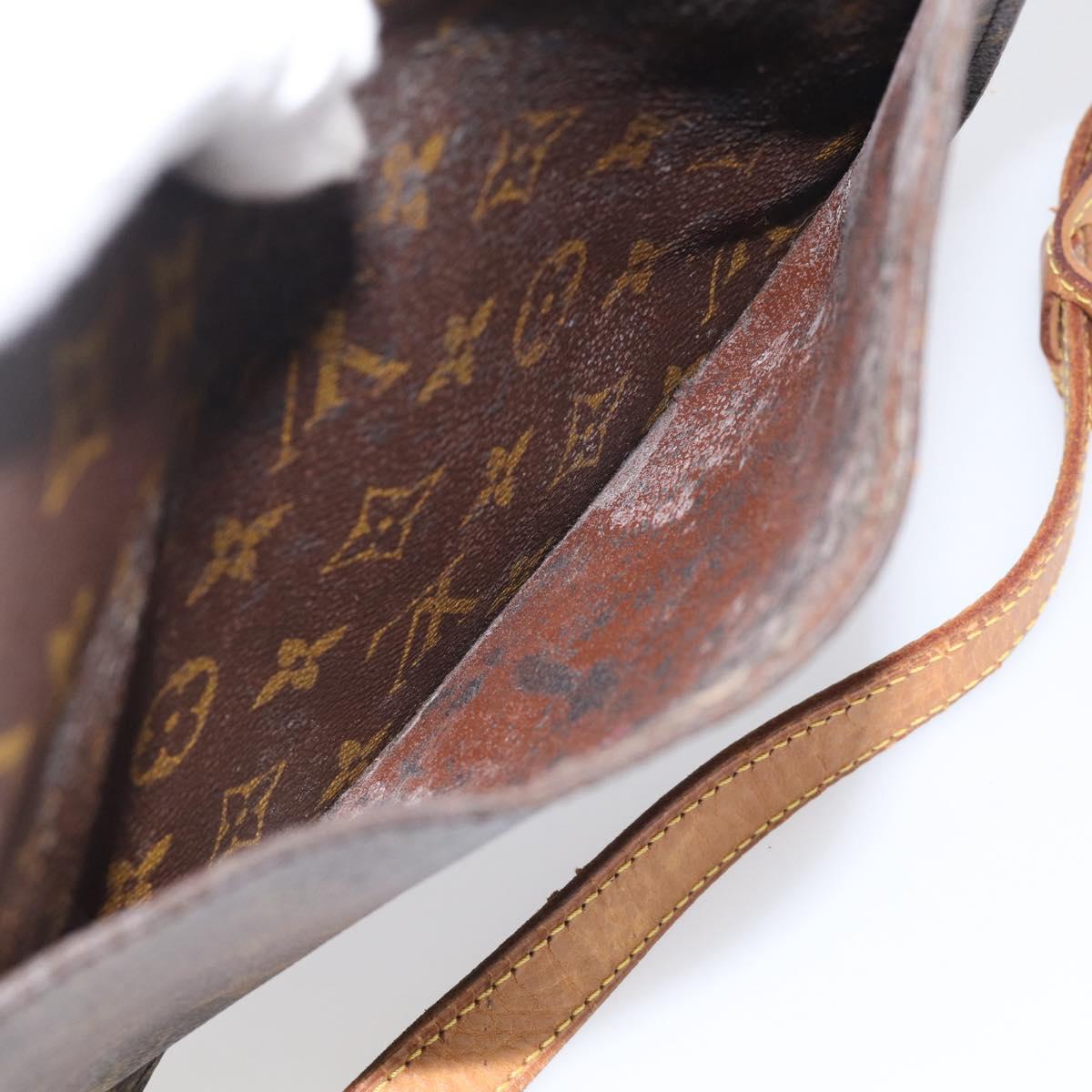 LOUIS VUITTON Monogram Saint Cloud GM Shoulder Bag M51242 LV Auth RV009
