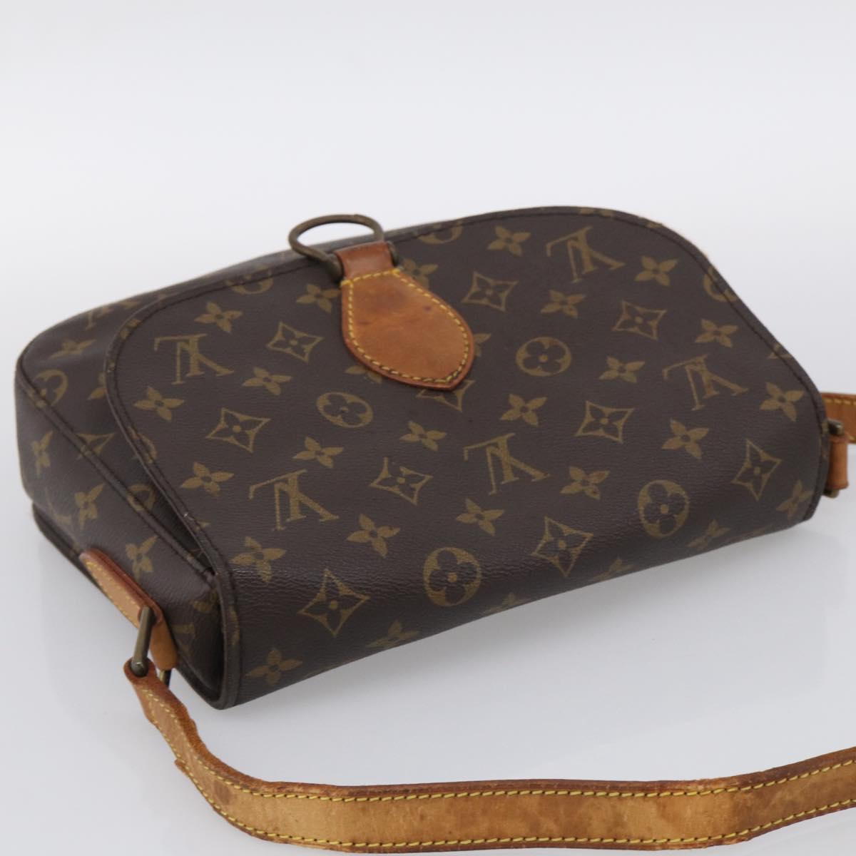 LOUIS VUITTON Monogram Saint Cloud GM Shoulder Bag M51242 LV Auth RV009