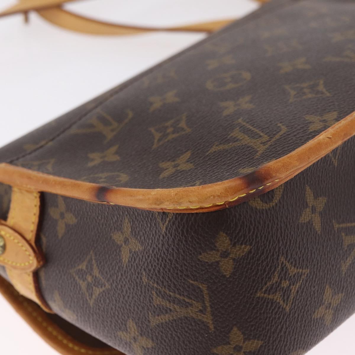 LOUIS VUITTON Monogram Sologne Shoulder Bag M42250 LV Auth RV010