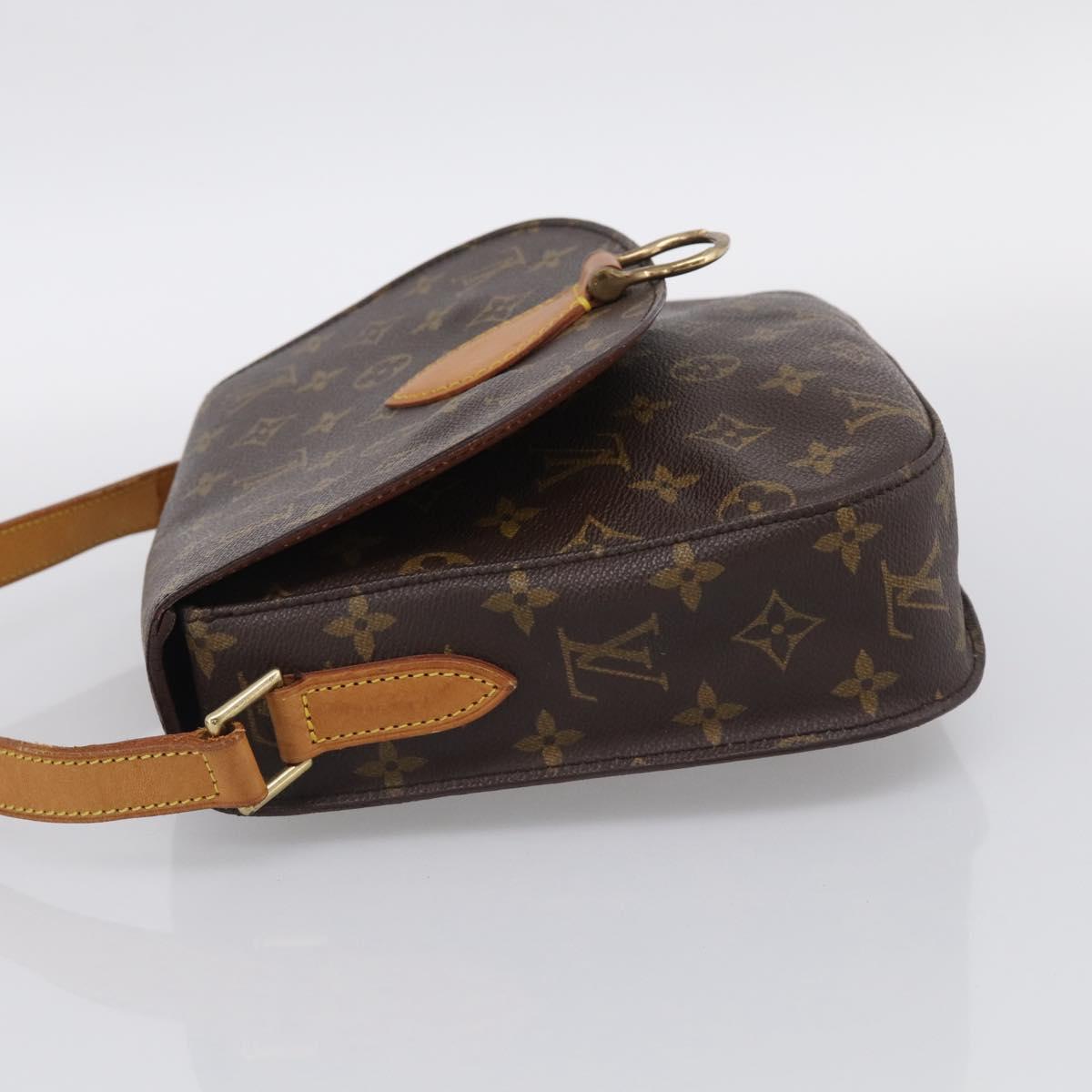 LOUIS VUITTON Monogram Saint Cloud GM Shoulder Bag M51242 LV Auth RV011