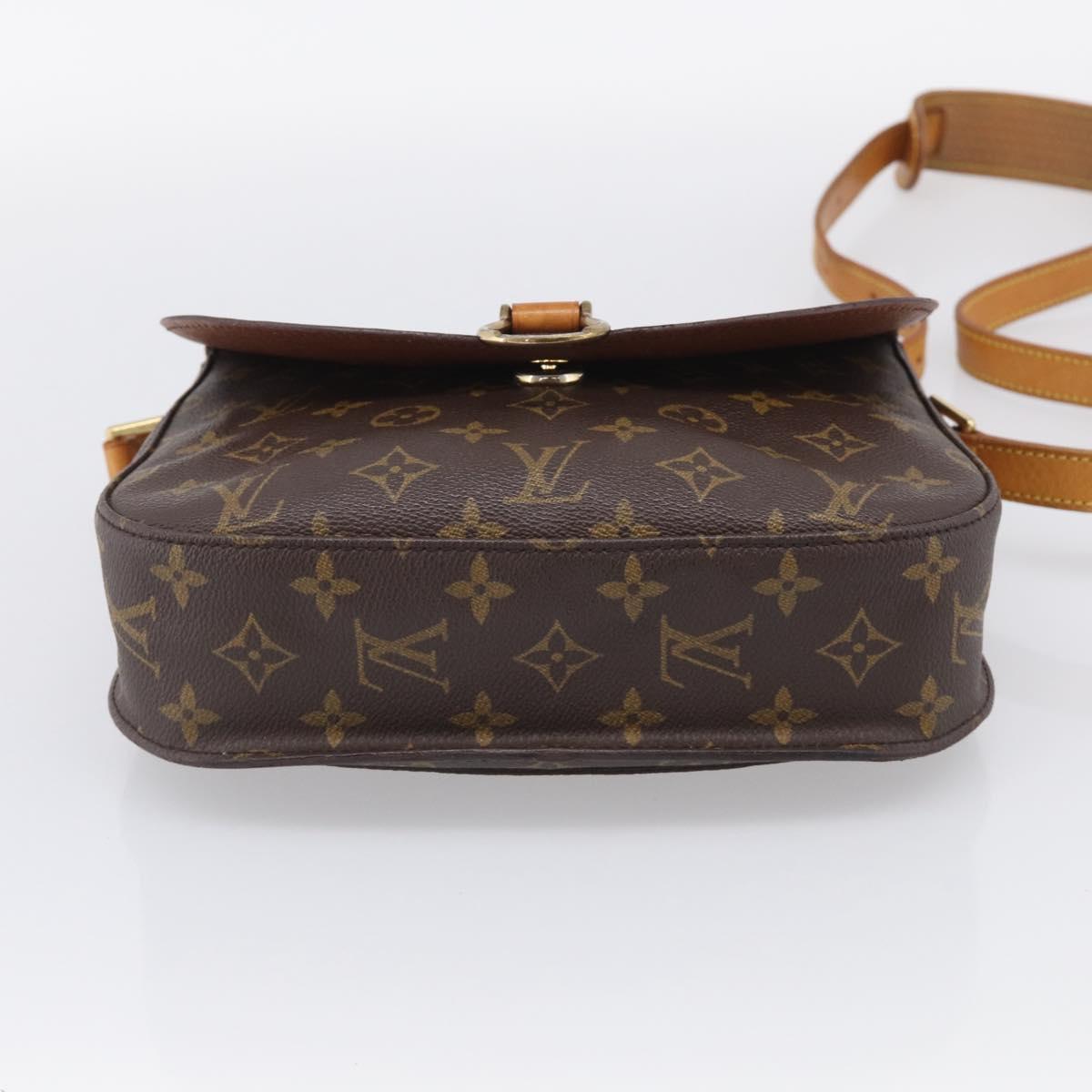 LOUIS VUITTON Monogram Saint Cloud GM Shoulder Bag M51242 LV Auth RV011