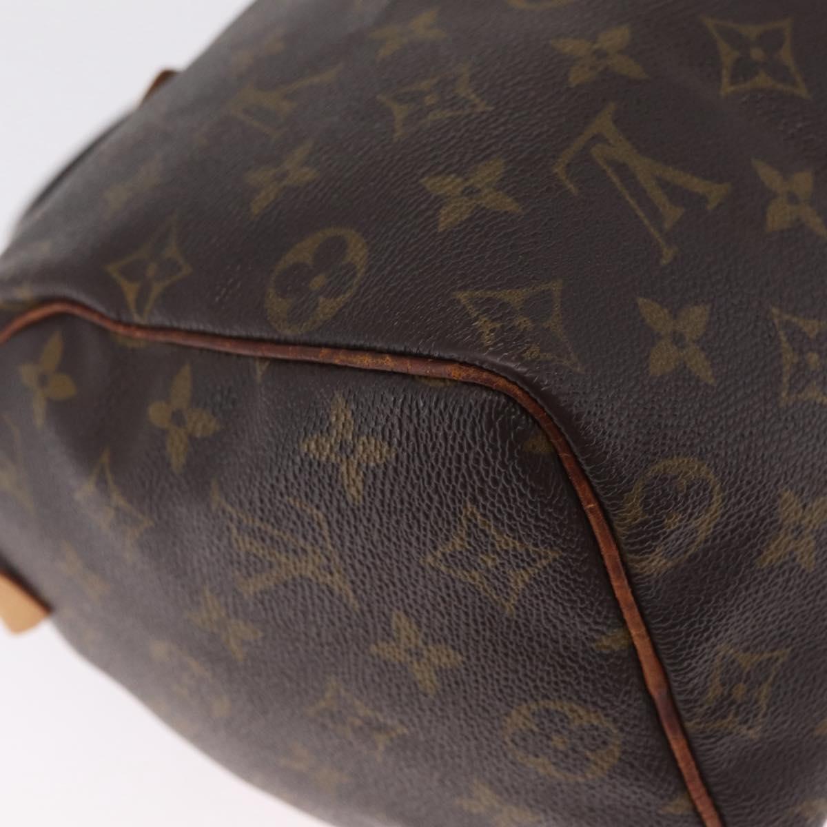 LOUIS VUITTON Monogram Speedy 25 Hand Bag M41528 LV Auth RV014