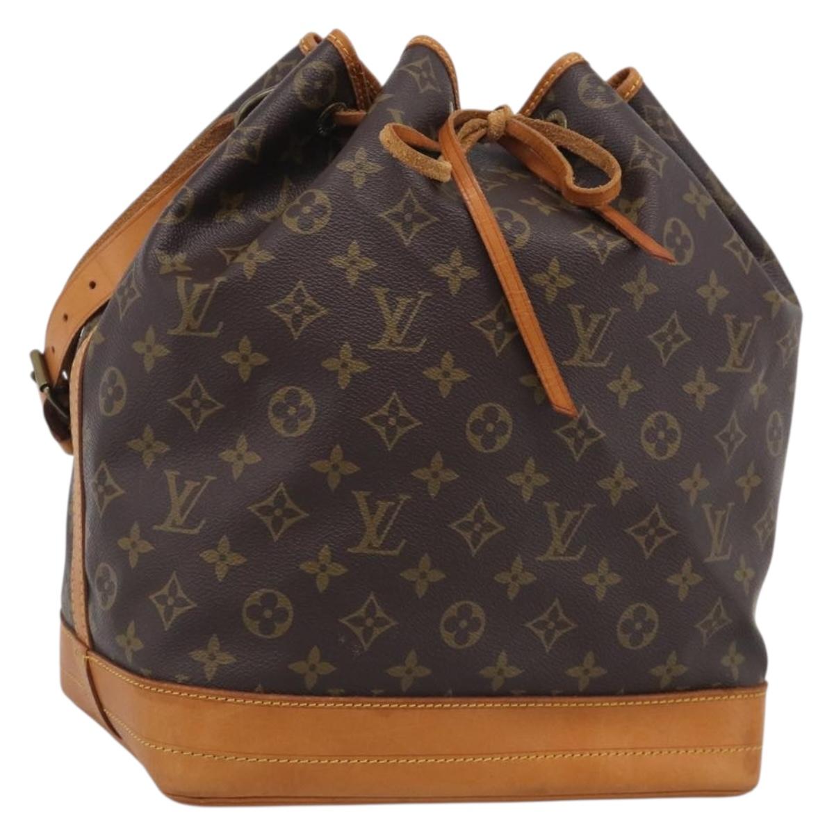 LOUIS VUITTON Monogram Noe Shoulder Bag M42224 LV Auth RV023V