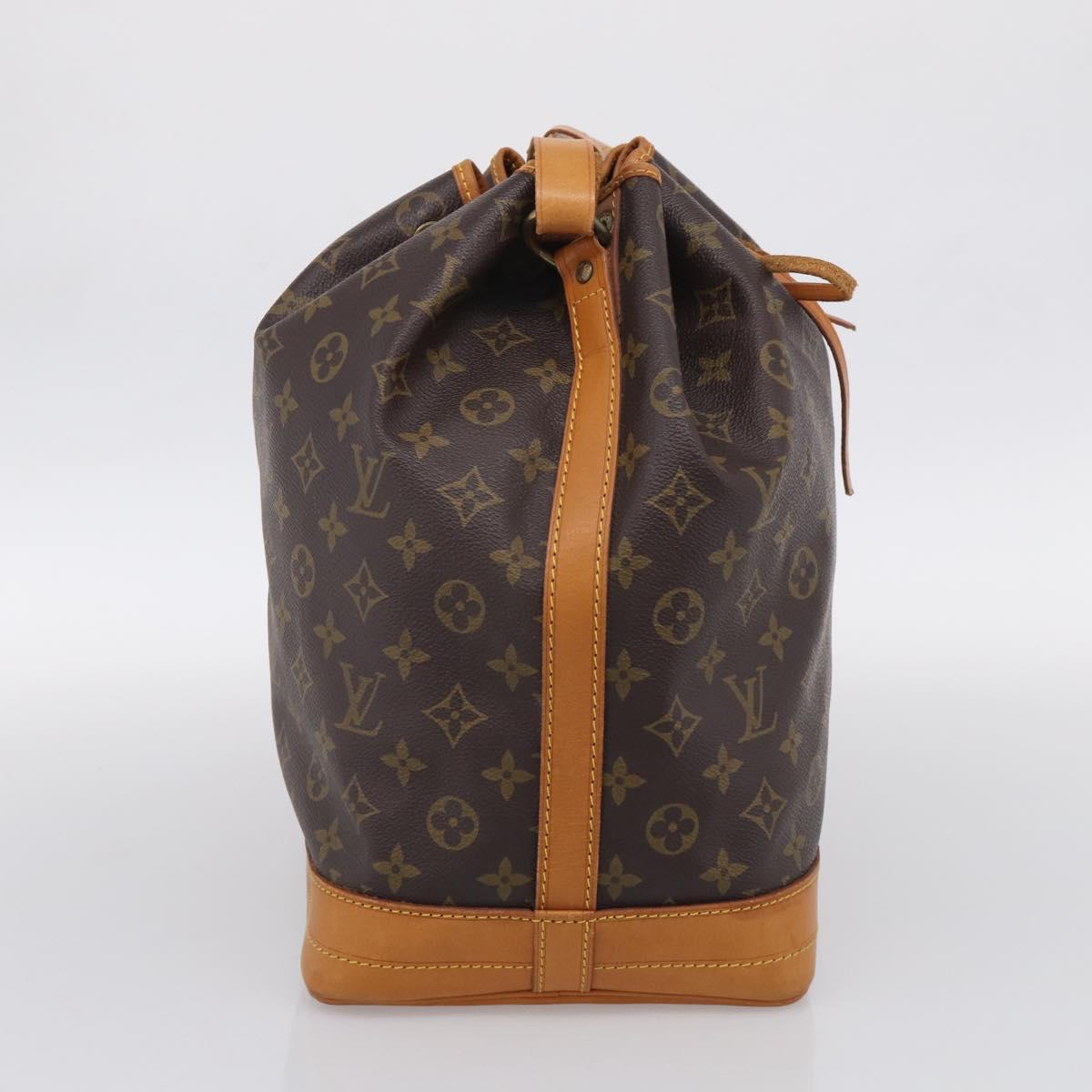 LOUIS VUITTON Monogram Noe Shoulder Bag M42224 LV Auth RV023V