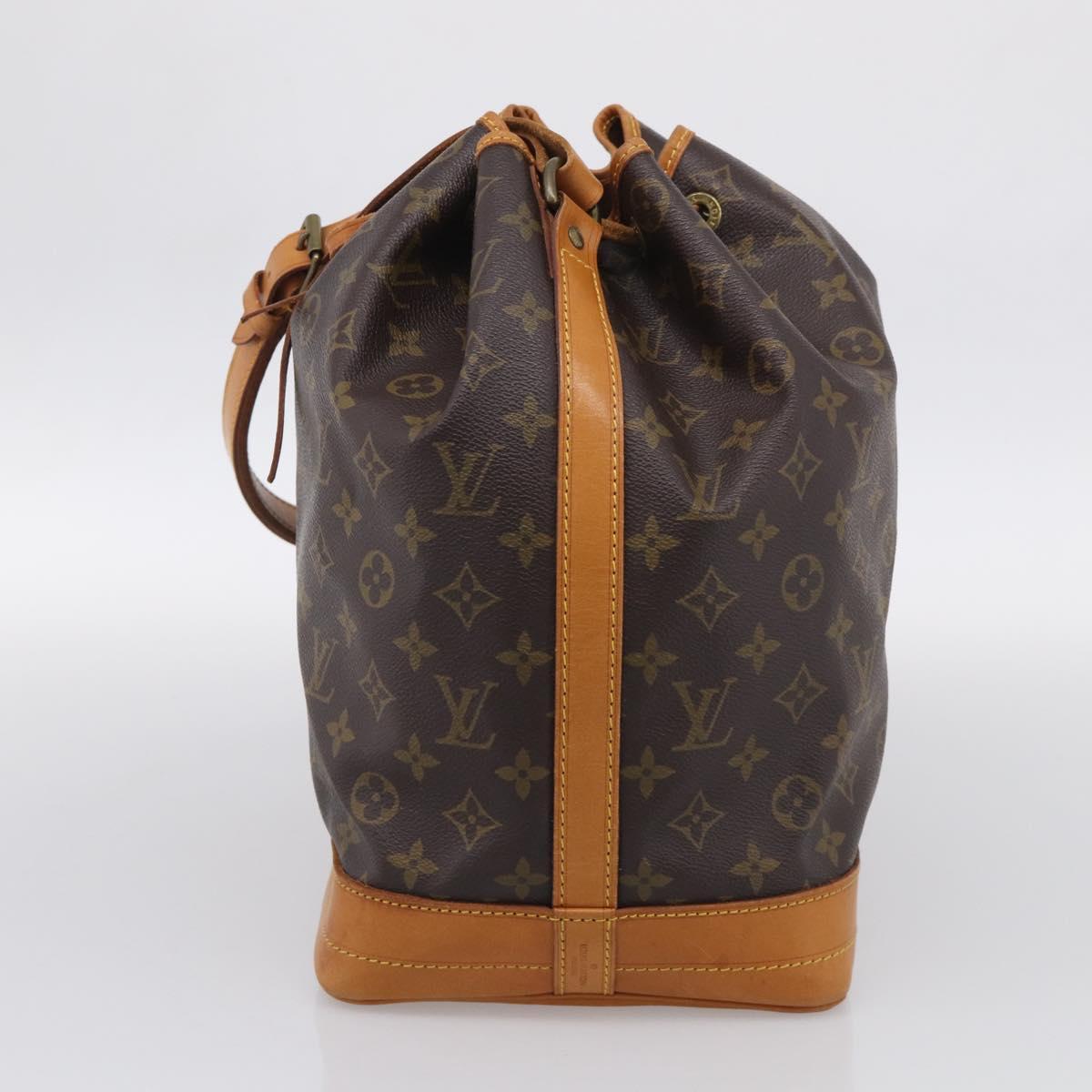 LOUIS VUITTON Monogram Noe Shoulder Bag M42224 LV Auth RV023V