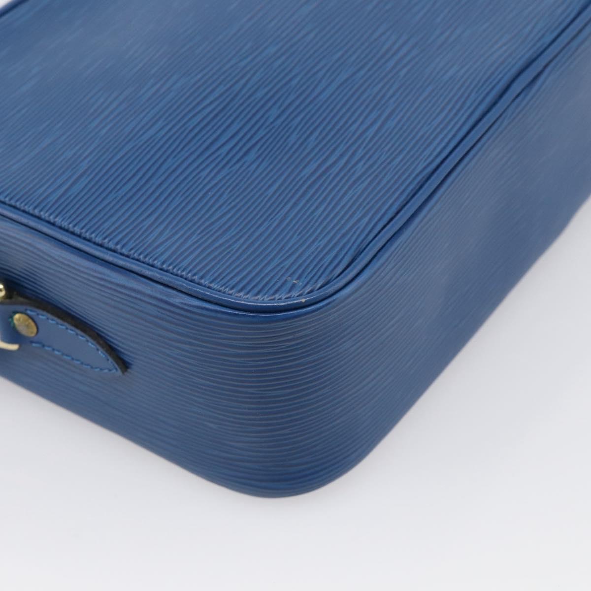 LOUIS VUITTON Epi Trocadero 27 Shoulder Bag Blue M52315 LV Auth RV025A