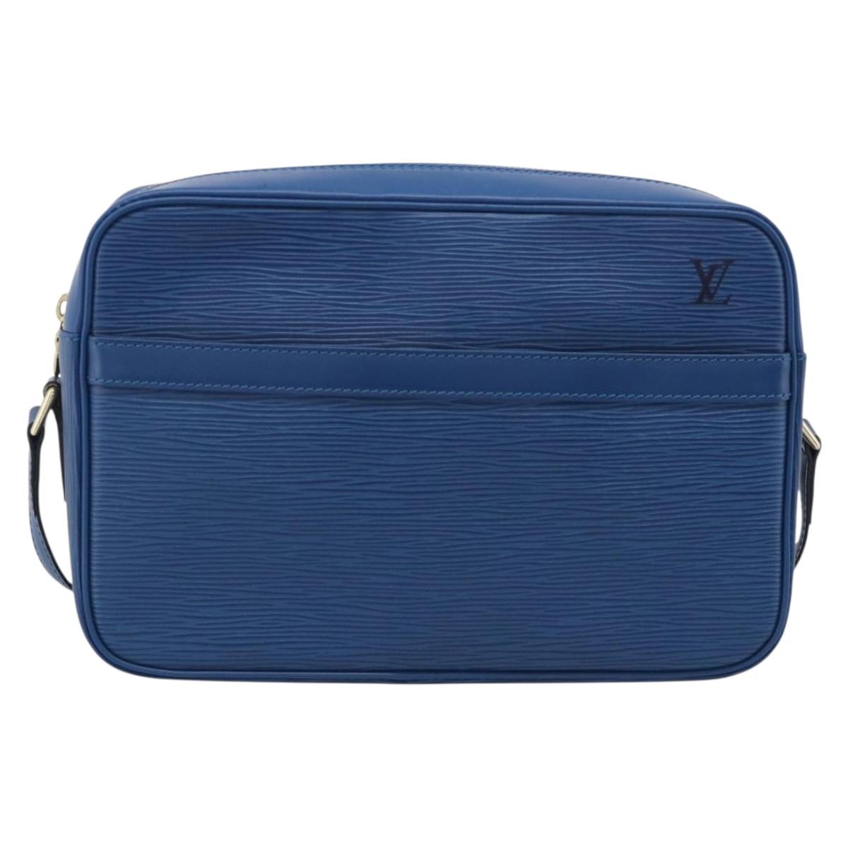 LOUIS VUITTON Epi Trocadero 27 Shoulder Bag Blue M52315 LV Auth RV025A