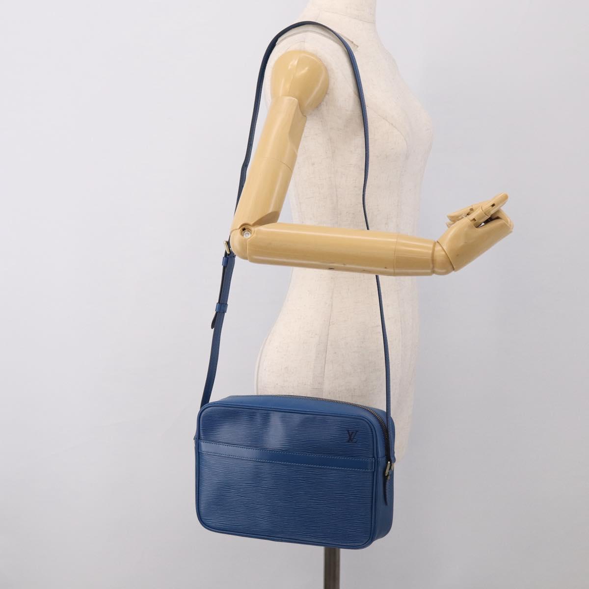 LOUIS VUITTON Epi Trocadero 27 Shoulder Bag Blue M52315 LV Auth RV025A