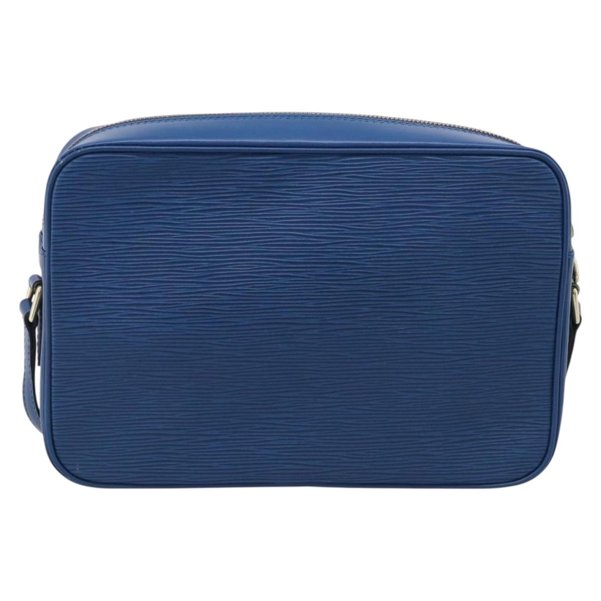 LOUIS VUITTON Epi Trocadero 27 Shoulder Bag Blue M52315 LV Auth RV025A