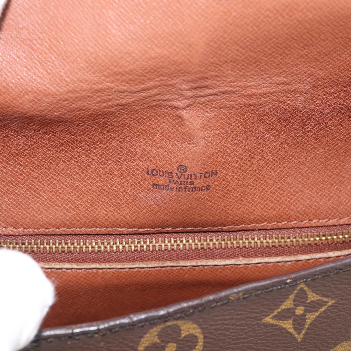 LOUIS VUITTON Monogram Saint Cloud MM Shoulder Bag M51243 LV Auth RV026