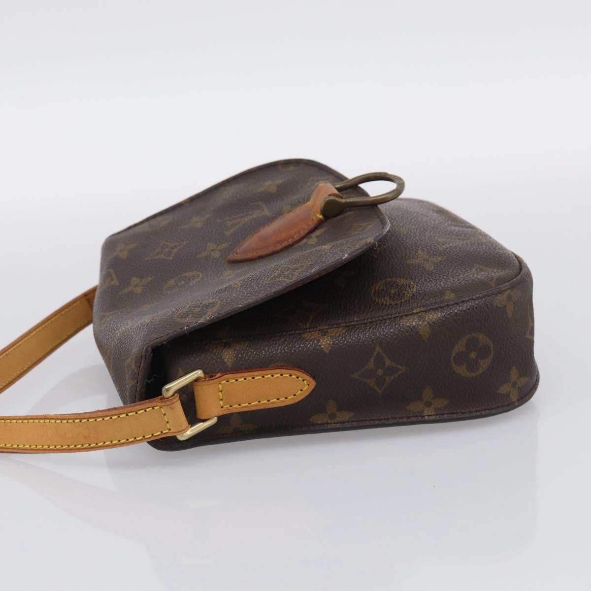 LOUIS VUITTON Monogram Saint Cloud MM Shoulder Bag M51243 LV Auth RV026