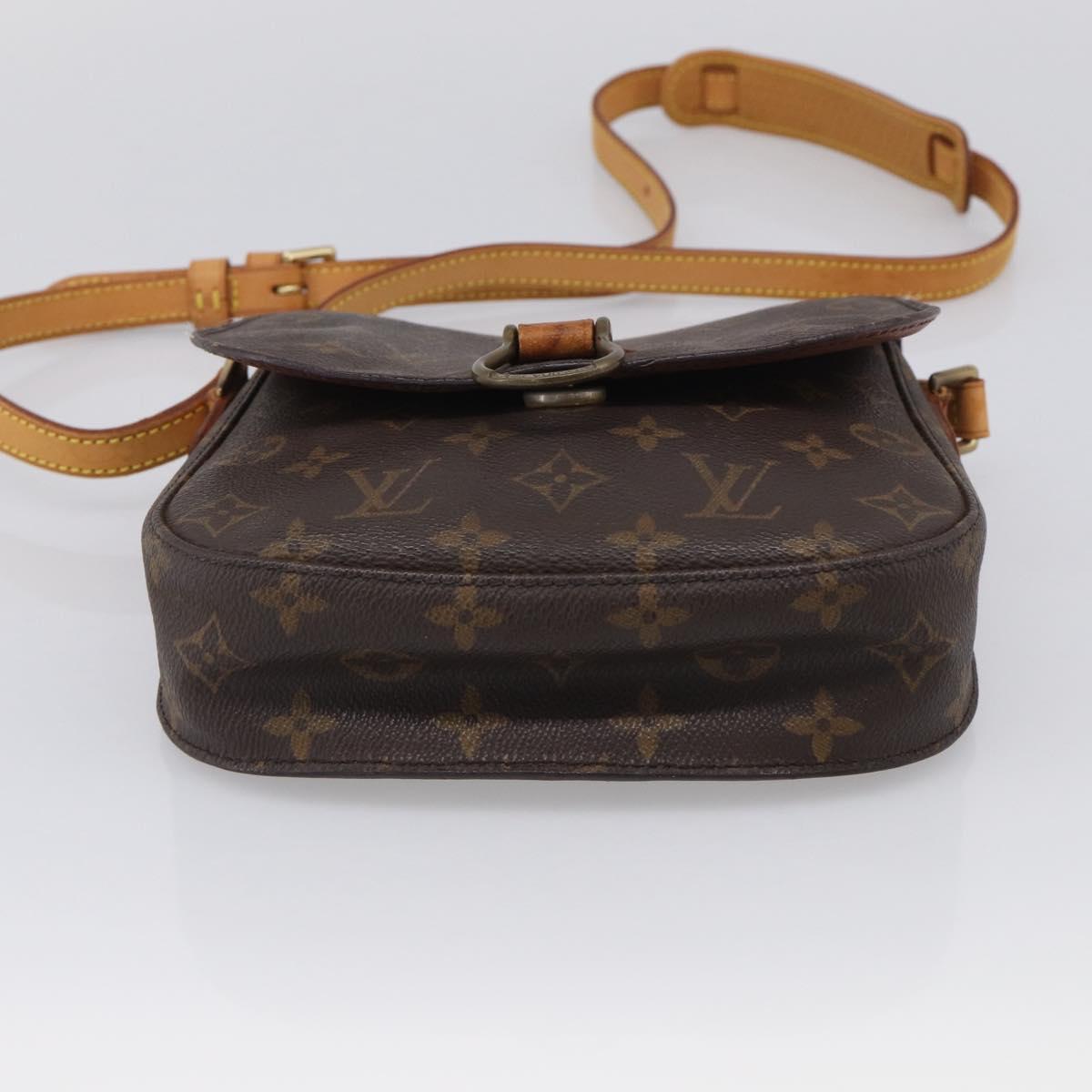 LOUIS VUITTON Monogram Saint Cloud MM Shoulder Bag M51243 LV Auth RV026
