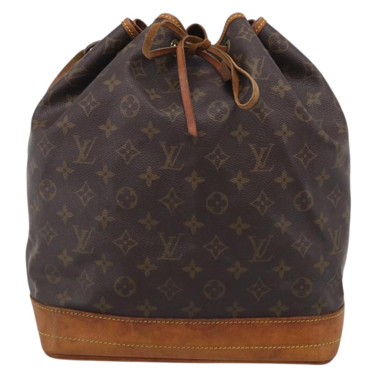 LOUIS VUITTON Monogram Noe Shoulder Bag M42224 LV Auth RV032A