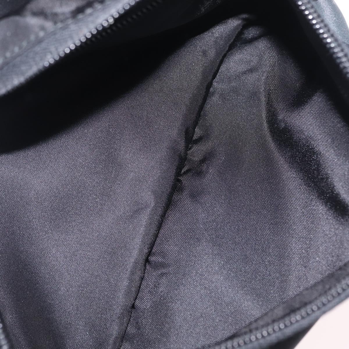 PRADA Camouflage Body Bag Nylon Navy Auth RV036A