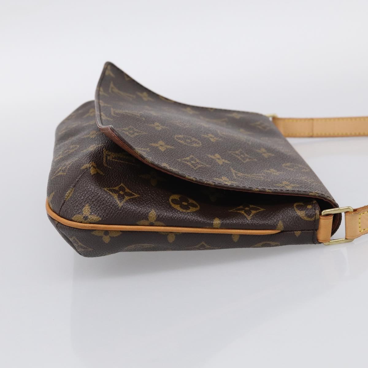 LOUIS VUITTON Monogram Musette Tango Long Strap Bag M51388 LV Auth RV046V