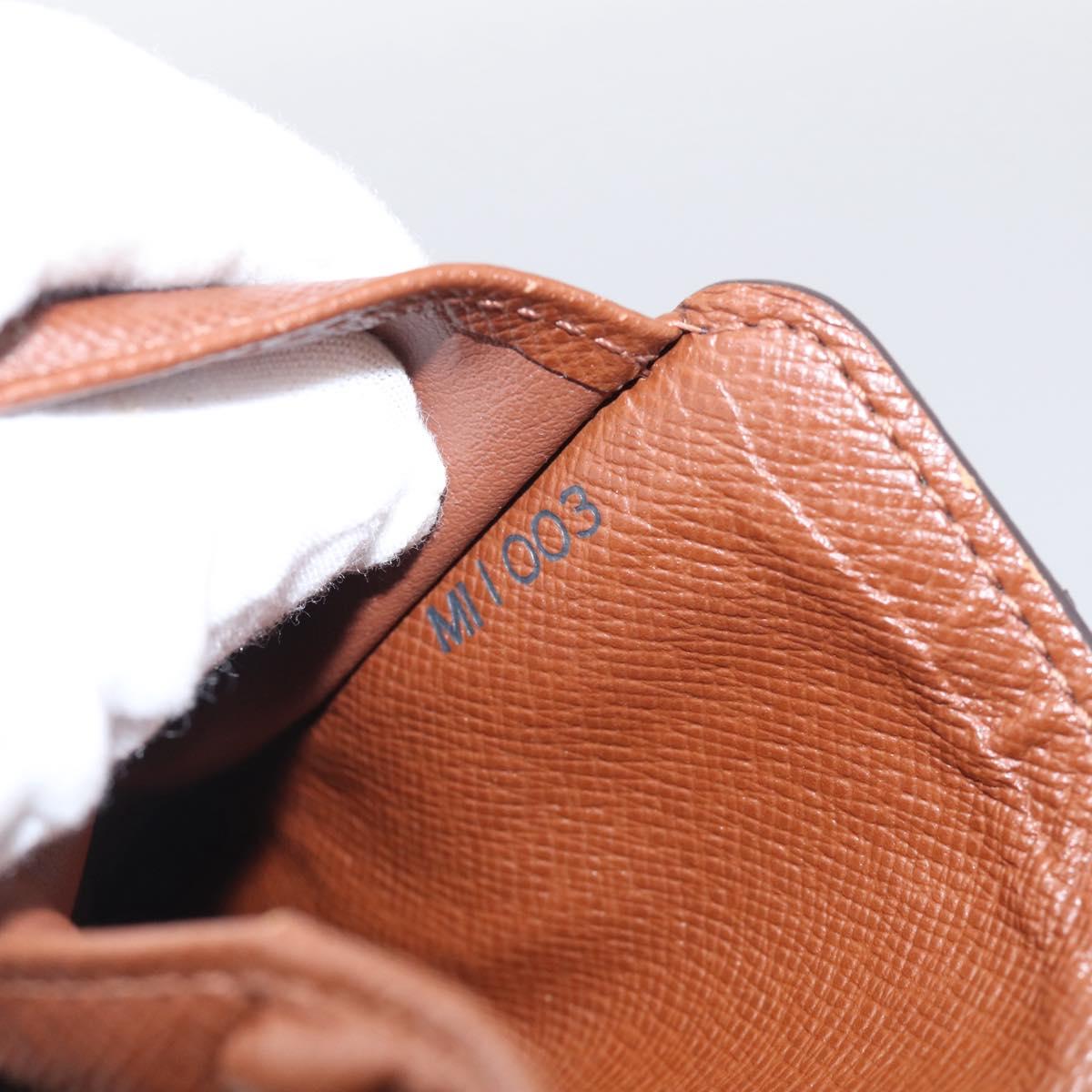 LOUIS VUITTON Monogram Compact Zip Wallet M61667 LV Auth RV047