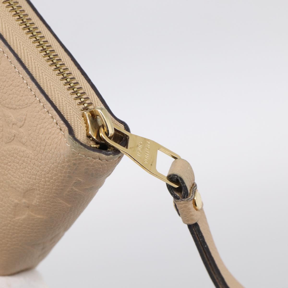 LOUIS VUITTON Monogram Empreinte Zippy Wallet Tour Rrail M69034 LV Auth RV049