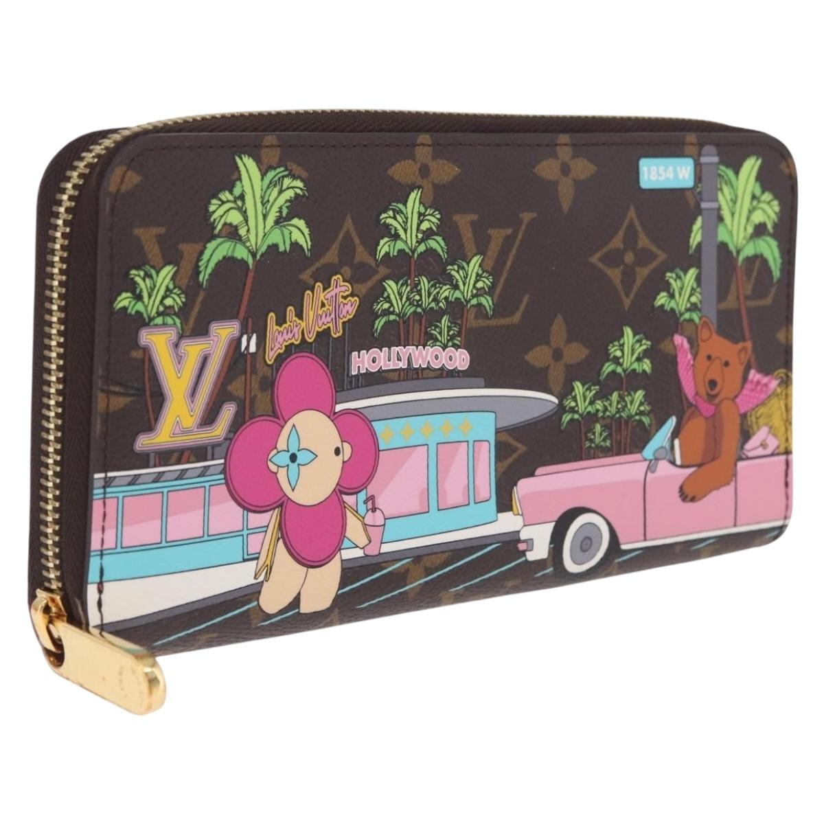 LOUIS VUITTON Monogram Vivienne Zippy Wallet Long Wallet M80857 LV Auth RV050M