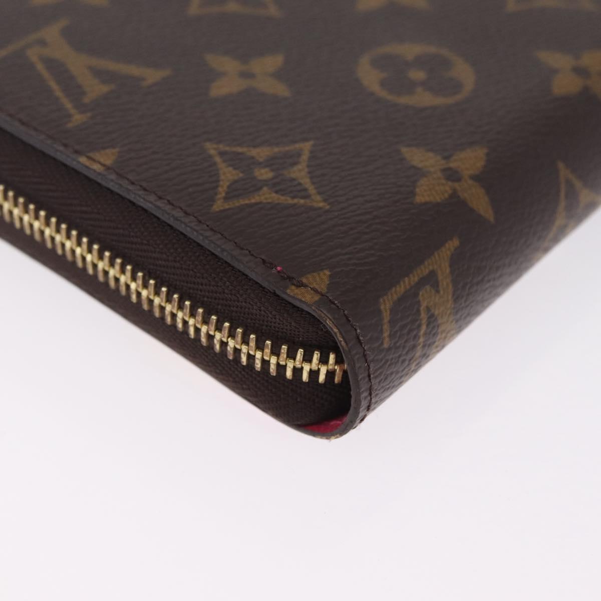 LOUIS VUITTON Monogram Vivienne Zippy Wallet Long Wallet M80857 LV Auth RV050M