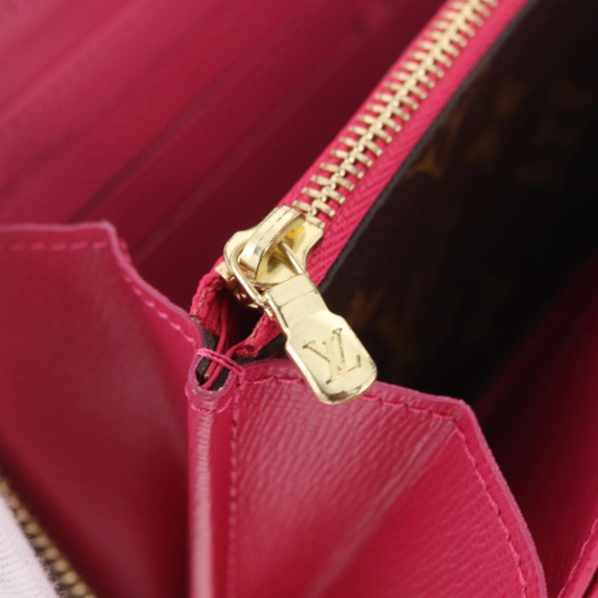 LOUIS VUITTON Monogram Vivienne Zippy Wallet Long Wallet M80857 LV Auth RV050M
