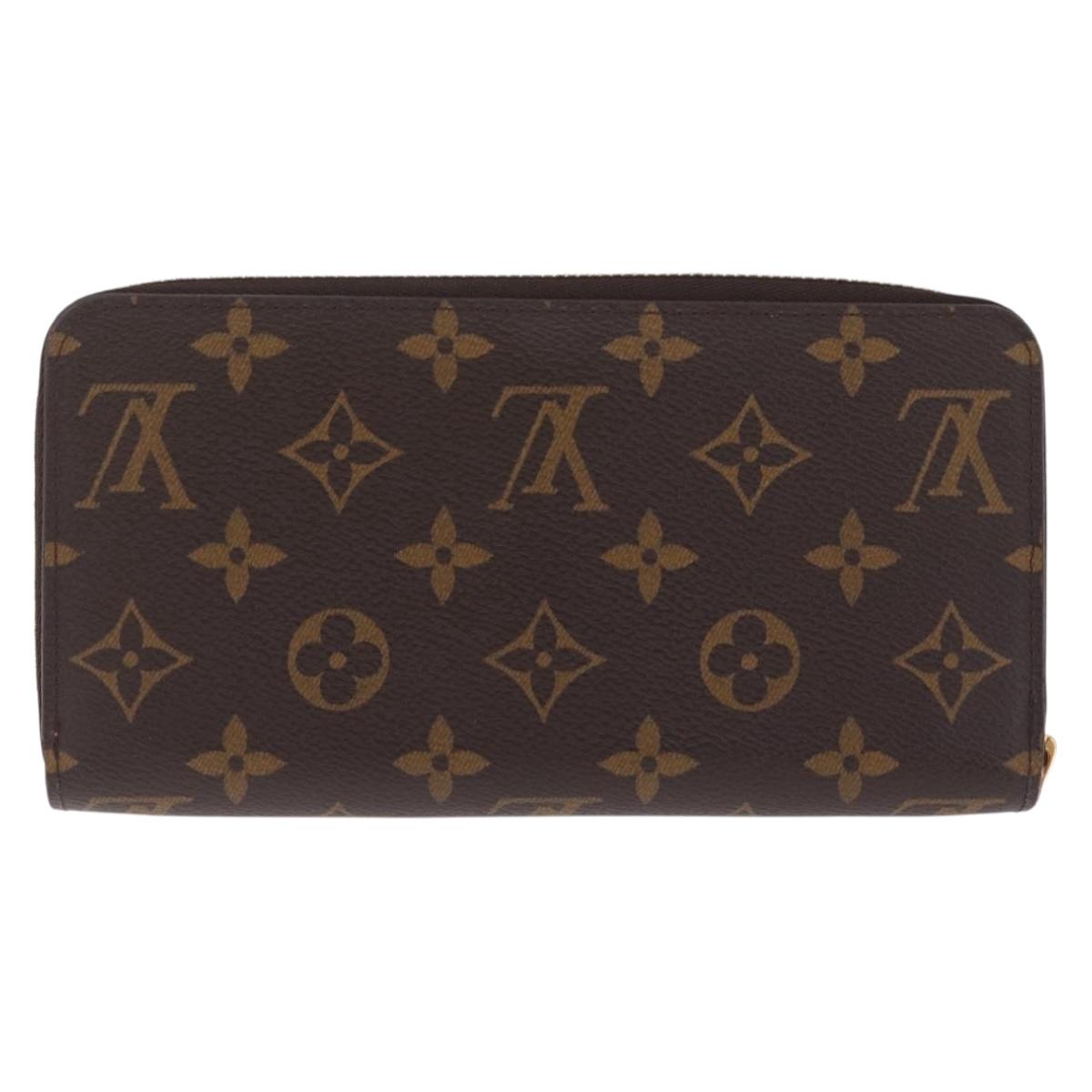 LOUIS VUITTON Monogram Vivienne Zippy Wallet Long Wallet M80857 LV Auth RV050M
