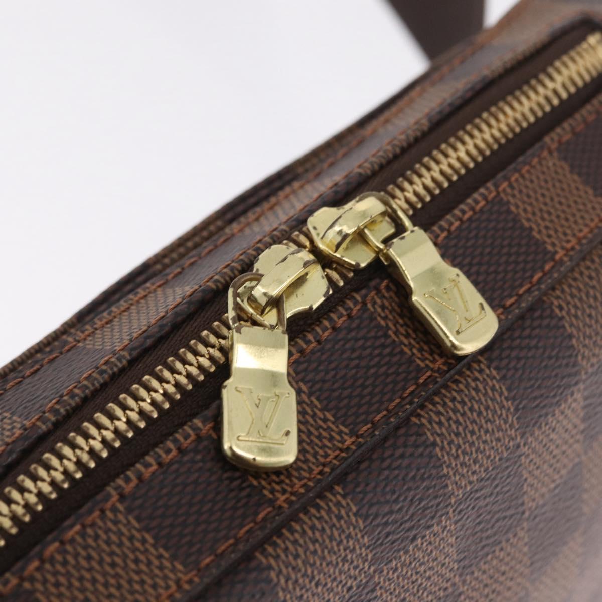 LOUIS VUITTON Damier Ebene Geronimos Shoulder Bag N51994 LV Auth RV051V