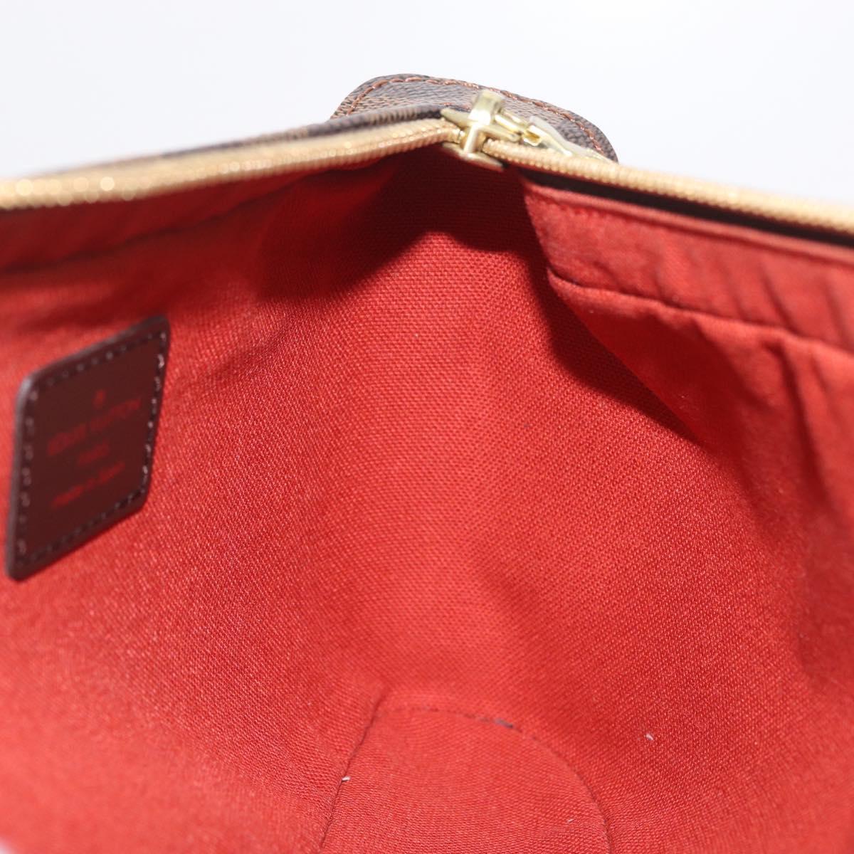 LOUIS VUITTON Damier Ebene Geronimos Shoulder Bag N51994 LV Auth RV051V