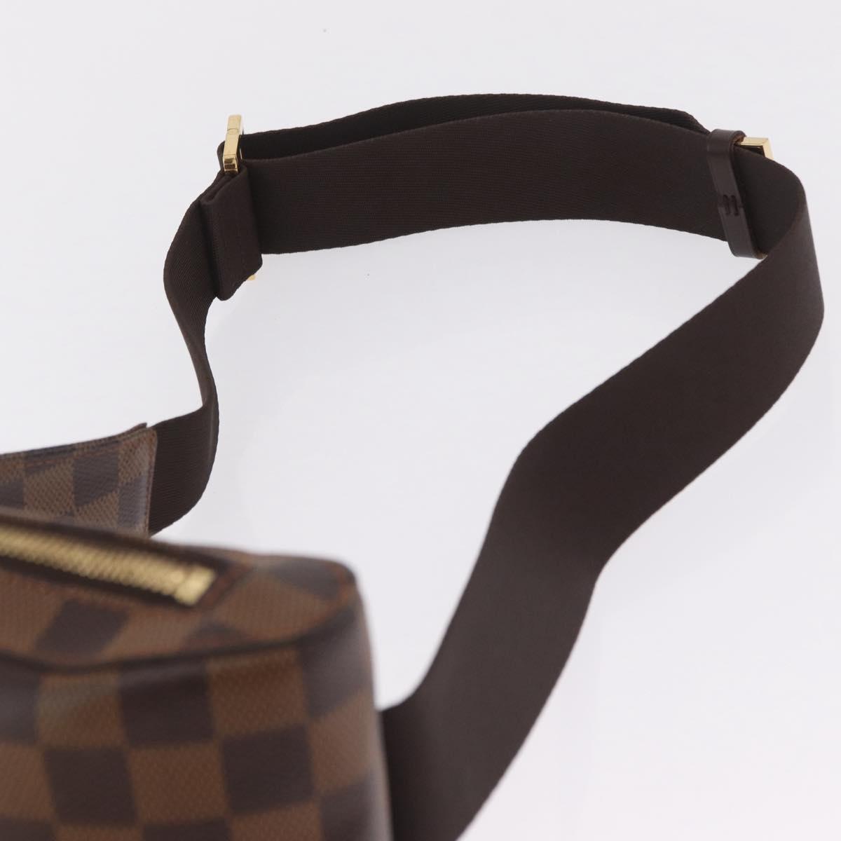 LOUIS VUITTON Damier Ebene Geronimos Shoulder Bag N51994 LV Auth RV051V