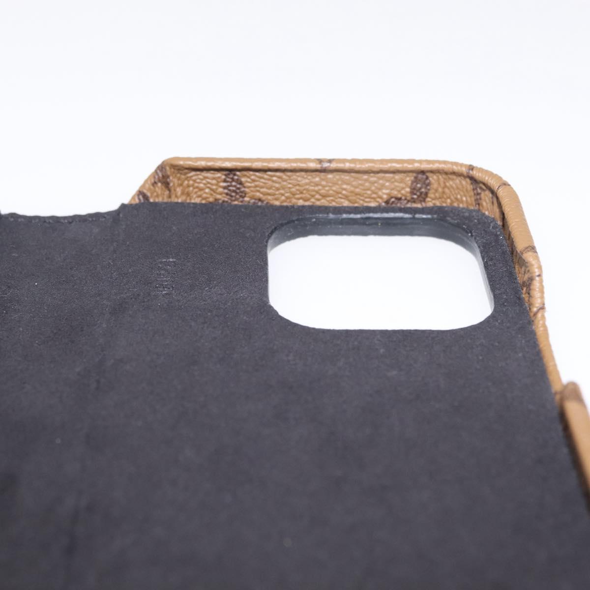 LOUIS VUITTON Reverse IPhone 15 Pro Folio Cell Phone Case M82892 LV Auth RV053