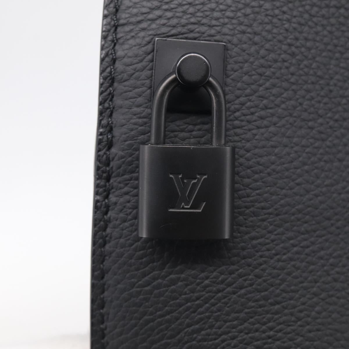LOUIS VUITTON LV Aerogram Take Off Tote Bag Leather M57308 LV Auth RV059SAM