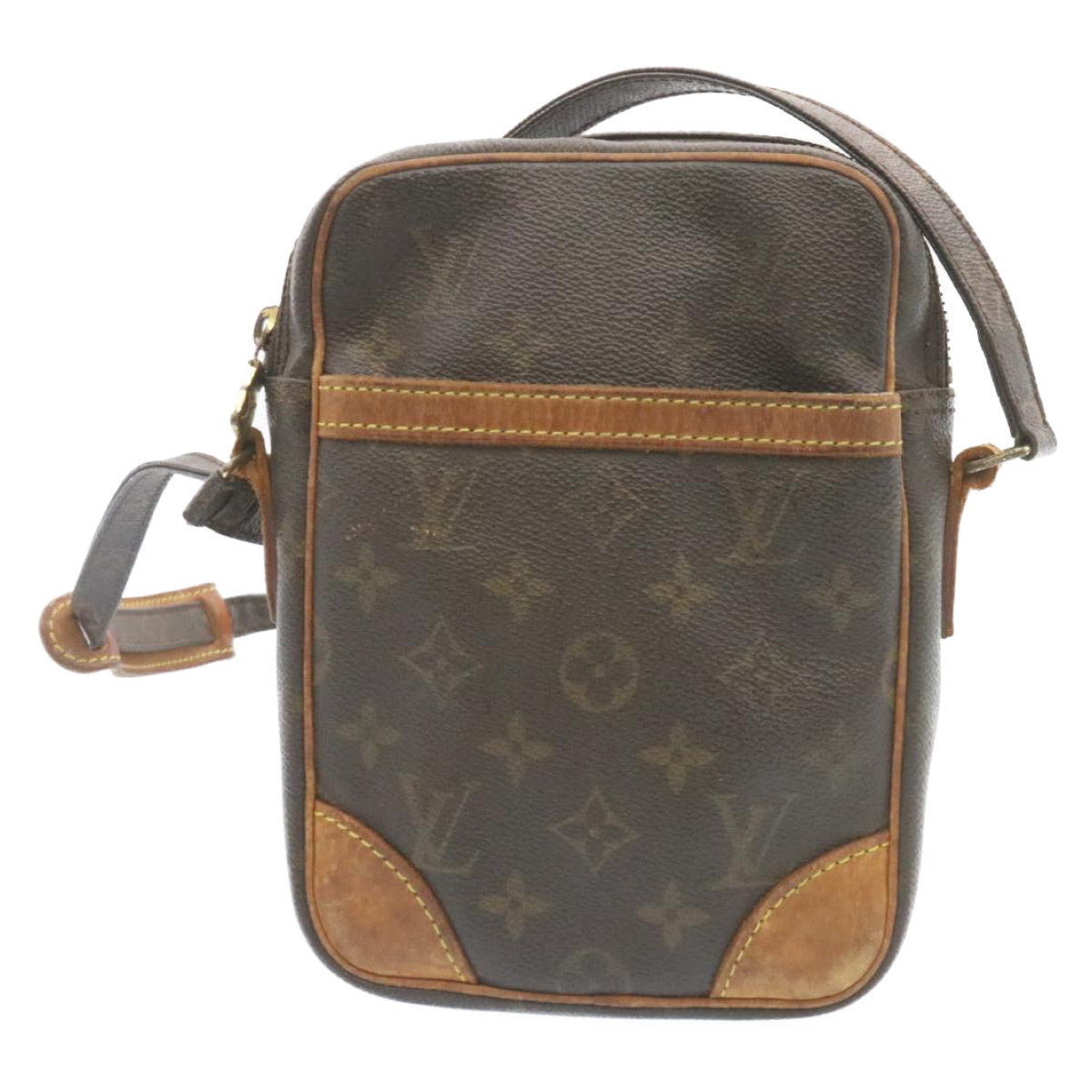 LOUIS VUITTON Monogram Danube Shoulder Bag M45266 LV Auth rz017