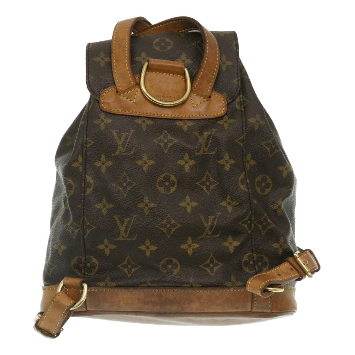 LOUIS VUITTON Monogram Montsouris MM Backpack M51136 LV Auth rz087