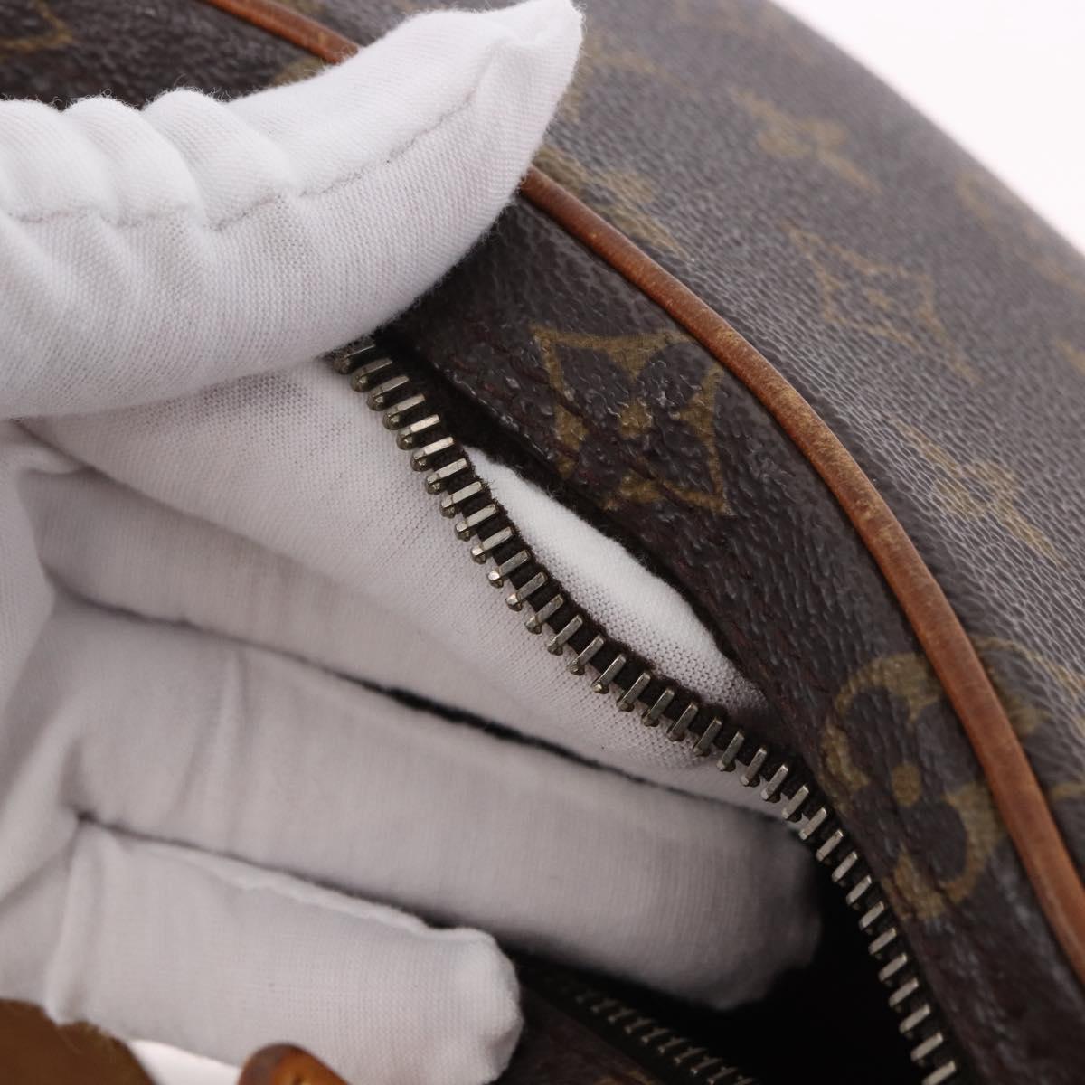 LOUIS VUITTON Monogram Pochette Croissant Shoulder Bag M51510 LV Auth S1786