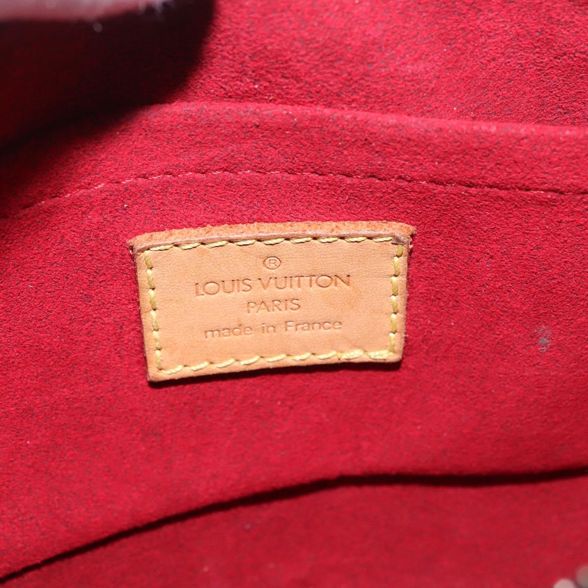 LOUIS VUITTON Monogram Pochette Croissant Shoulder Bag M51510 LV Auth S1786