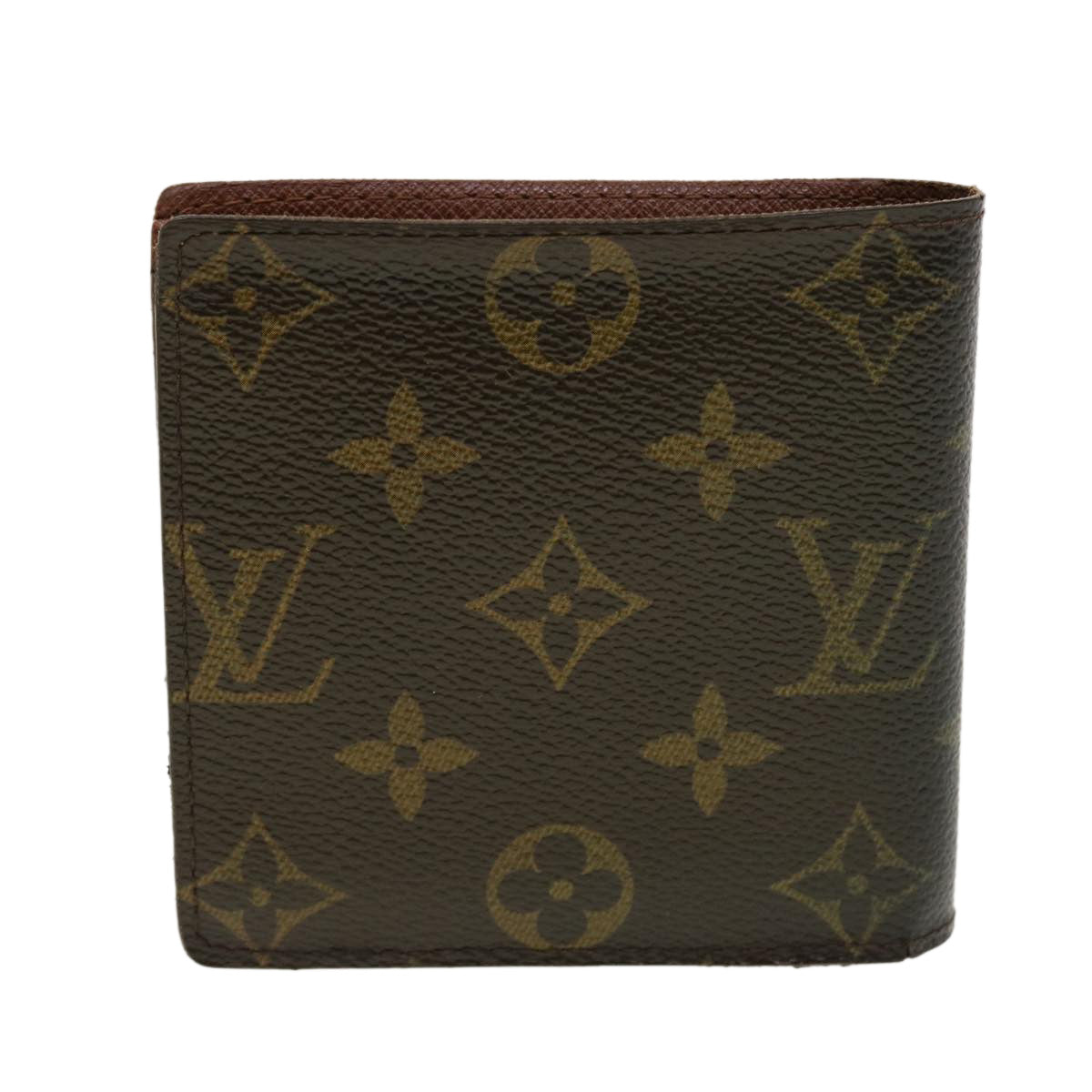 LOUIS VUITTON Monogram Portefeuille Marco Bifold Wallet M61675 LV Auth S293