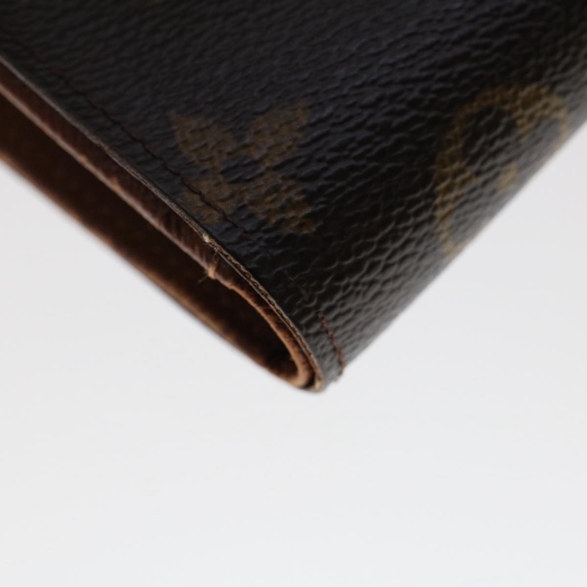 LOUIS VUITTON Monogram Porte Monnaie Billets Viennois Wallet M61663 Auth S701