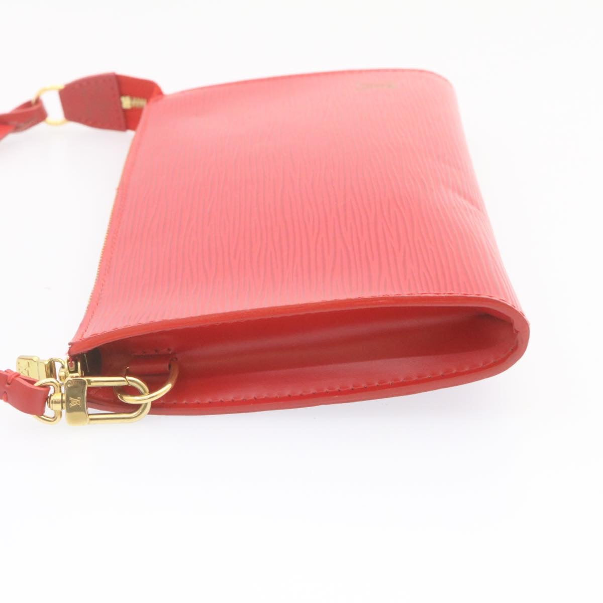 LOUIS VUITTON Epi Pochette Accessoires Pouch Red M40776 LV Auth se117