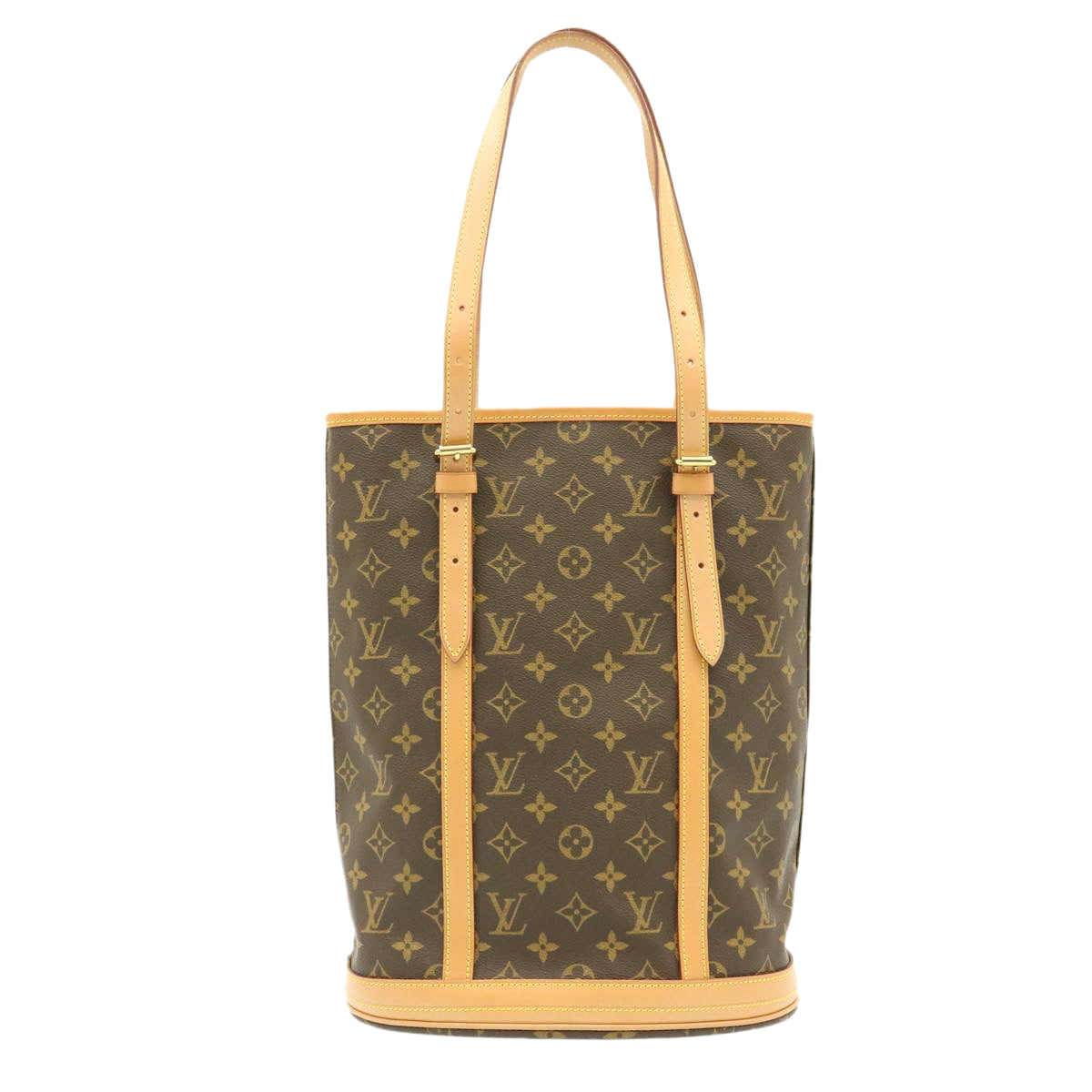 LOUIS VUITTON Monogram Bucket GM Shoulder Bag M42236 LV Auth se173