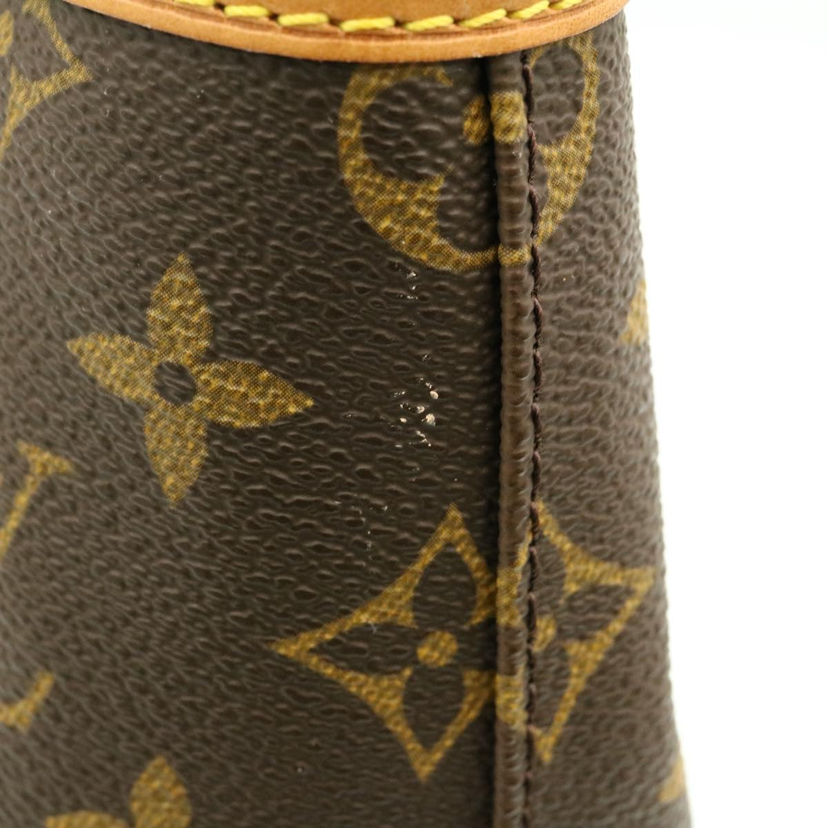 LOUIS VUITTON Monogram Bucket GM Shoulder Bag M42236 LV Auth se173