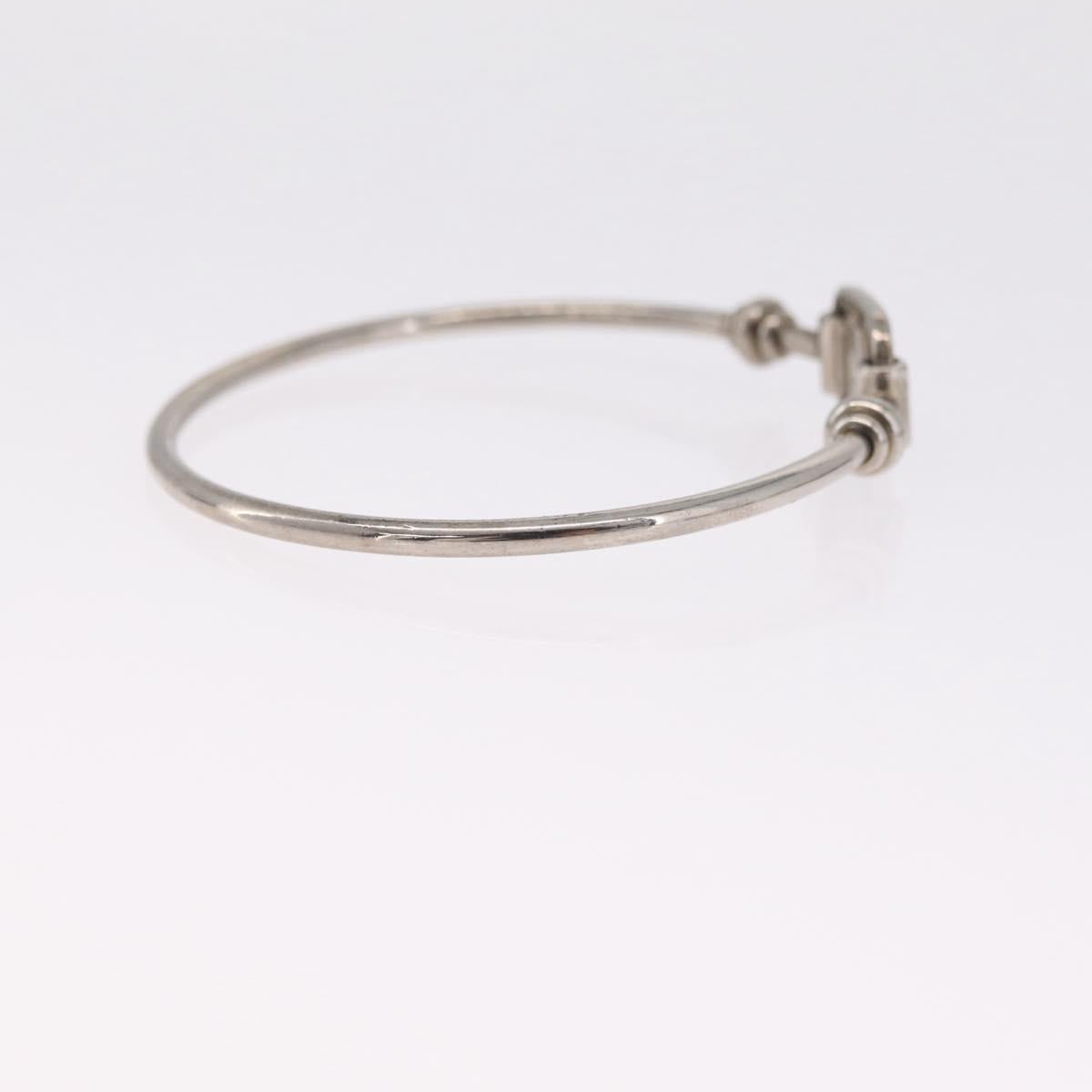 Salvatore Ferragamo Bangle Bracelet Metal 3 Set Gold Tone Silver Auth SK173