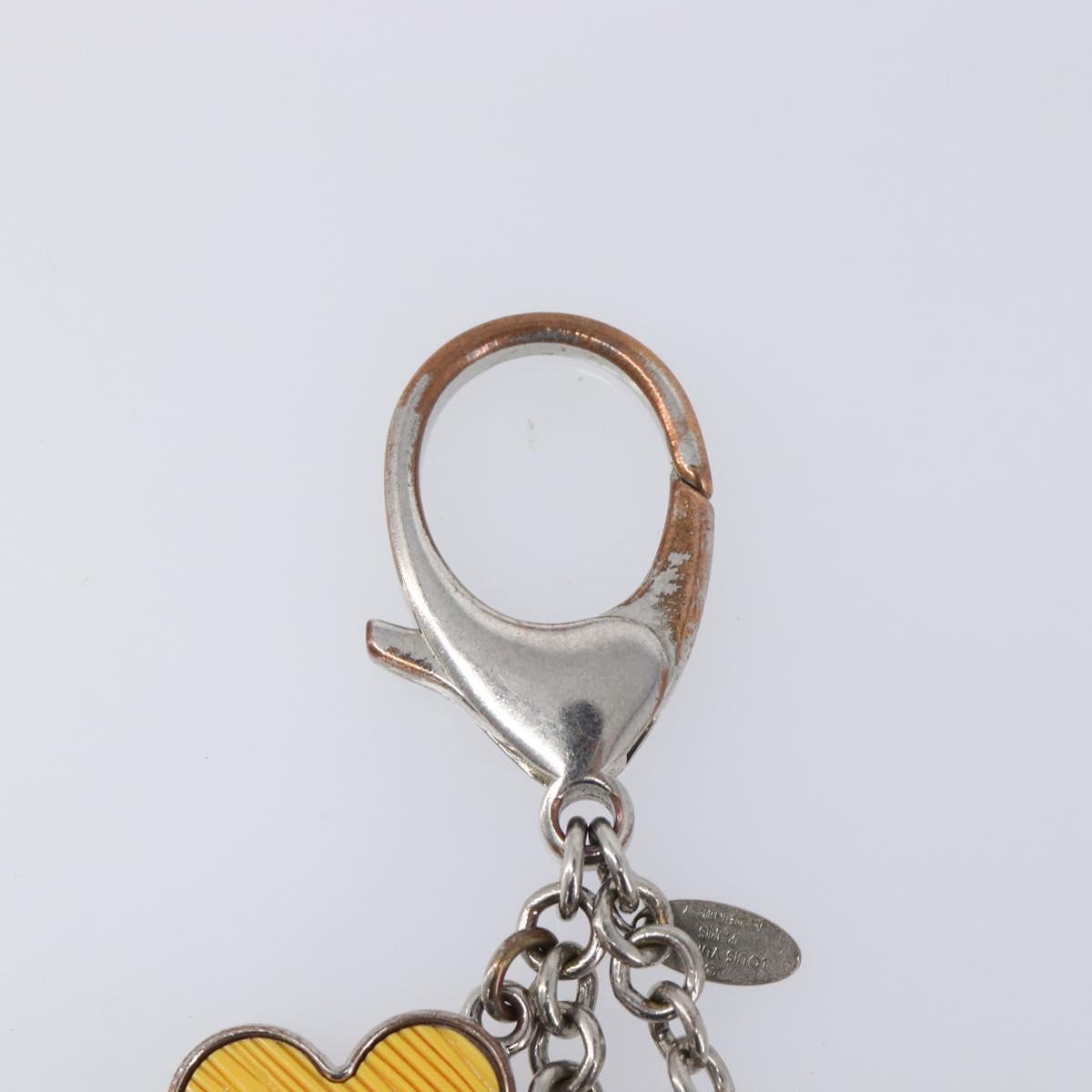 LOUIS VUITTON Bijoux Sac Fleurs de Epi Monogram Flower Yellow M66887 Auth SK178